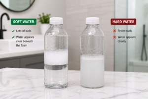 Hard Water Soap Bottle Test